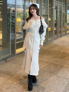 riendaofficialさん（レディース・160cm）の秋コーディネート