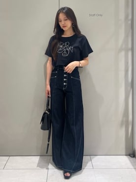 riendaofficialさん（レディース・159cm）の夏コーディネート