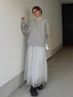 riendaofficialさん(レディース・162cm)の冬コーディネート