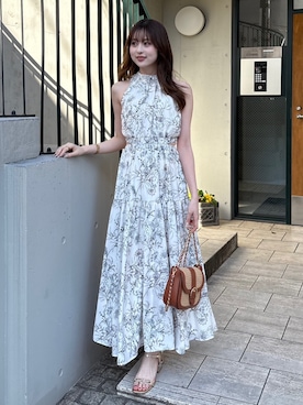 「rienda（リエンダ）のアイテム」を使った、riendaofficialさん（レディース・160cm）の春コーディネート