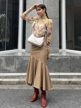 riendaofficialさん（レディース・167cm）の秋コーディネート