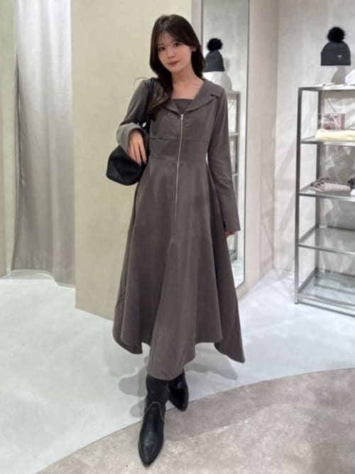 セール】セーラーディティールフレアワンピース 秋服 冬服（ワンピース