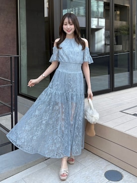 「rienda（リエンダ）のアイテム」を使った、riendaofficialさん（レディース・160cm）の春コーディネート