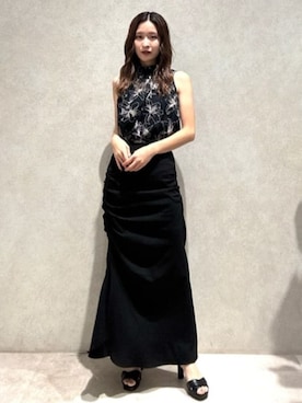 「きれいめスタイル」｜riendaofficialさん（レディース・156cm）の夏コーディネート