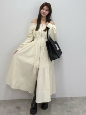 riendaofficialさん（レディース・163cm）の秋コーディネート