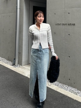 riendaofficialさん(レディース・159cm)の秋コーディネート