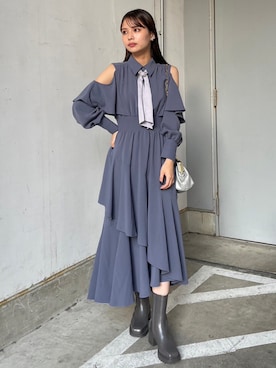 riendaofficialさん(レディース・162cm)の冬コーディネート