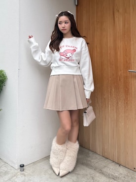 riendaofficialさん(レディース・153cm)の冬コーディネート