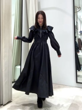 「rienda（リエンダ）のアイテム」を使った、riendaofficialさん（レディース・156cm）の冬コーディネート