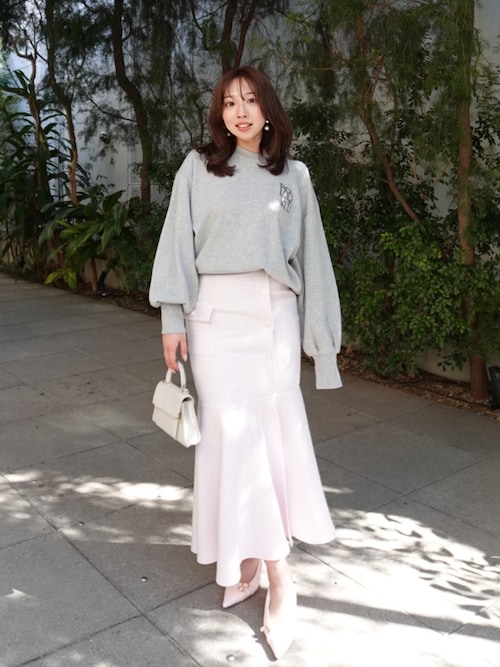 ベルトディテールスリングバックパンプス 春服（パンプス）｜rienda