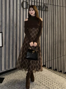 riendaofficialさん(レディース・160cm)の秋コーディネート