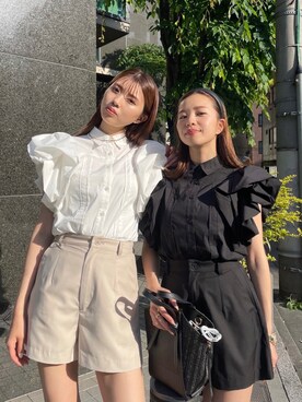 riendaofficialさん（レディース）の夏コーディネート