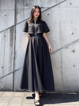 「rienda（リエンダ）のアイテム」を使った、riendaofficialさん（レディース・156cm）の春コーディネート