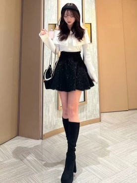 riendaofficialさん（レディース・158cm）の秋コーディネート