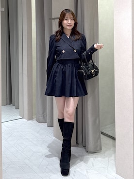 riendaofficialさん（レディース・162cm）の秋コーディネート