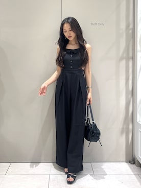 「rienda（リエンダ）のアイテム」を使った、riendaofficialさん（レディース・159cm）の春コーディネート