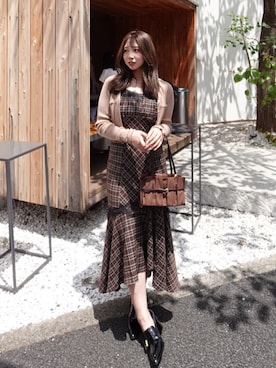 riendaofficialさん(レディース・159cm)の夏コーディネート