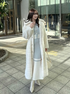 「rienda（リエンダ）のアイテム」を使った、riendaofficialさん（レディース・160cm）の冬コーディネート