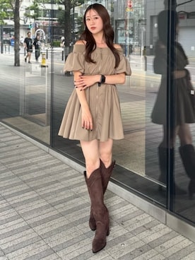 riendaofficialさん(レディース・156cm)の夏コーディネート