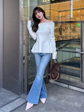 riendaofficialさん(レディース・160cm)の冬コーディネート