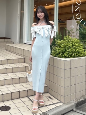 riendaofficialさん（レディース・160cm）の夏コーディネート