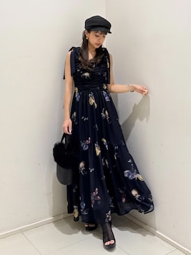 「rienda（リエンダ）のアイテム」を使った、riendaofficialさん（レディース・152cm）の春コーディネート