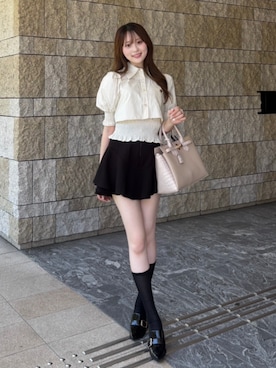 riendaofficialさん（レディース・160cm）の夏コーディネート