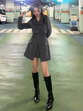 riendaofficialさん（レディース・164cm）の秋コーディネート