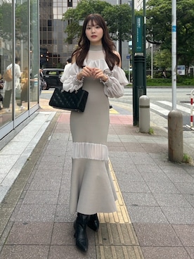 riendaofficialさん（レディース・160cm）の秋コーディネート