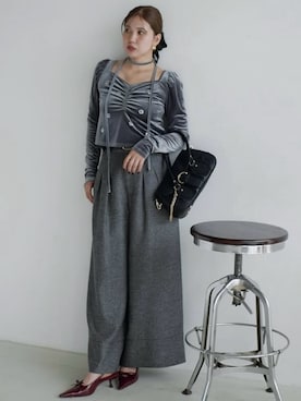 riendaofficialさん（レディース・164cm）の秋コーディネート