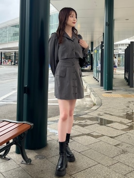 riendaofficialさん(レディース・160cm)の秋コーディネート