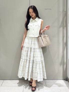 riendaofficialさん(レディース・159cm)の夏コーディネート