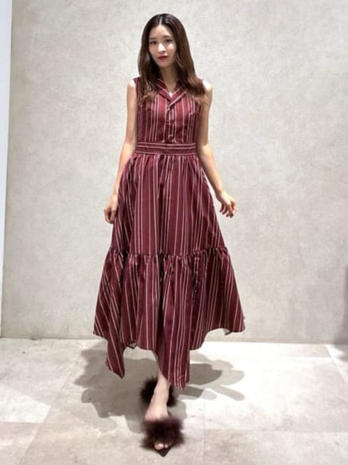 【AKB48 千葉恵里さん着用】イレヘムシャツワンピース 夏服