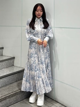 「rienda（リエンダ）のアイテム」を使った、riendaofficialさん（レディース・162cm）の冬コーディネート