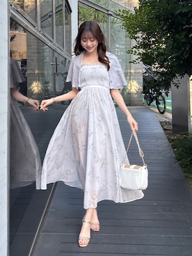 「rienda（リエンダ）のアイテム」を使った、riendaofficialさん（レディース・160cm）の春コーディネート