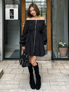 riendaofficialさん(レディース・154cm)の秋コーディネート