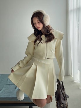 「アイテム（ファッション雑貨）」を使った、riendaofficialさん（レディース・153cm）の秋コーディネート