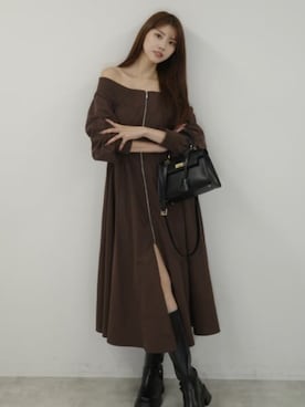 riendaofficialさん(レディース・168cm)の秋コーディネート