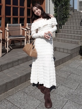 riendaofficialさん(レディース・159cm)の秋コーディネート