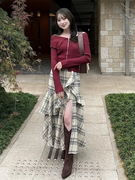 riendaofficialさん(レディース・160cm)の秋コーディネート