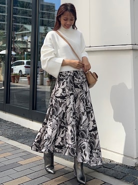 「おとなコーデ」｜「アイテム（ブーツ）」を使った、riendaofficialさん（レディース・152cm）の秋コーディネート