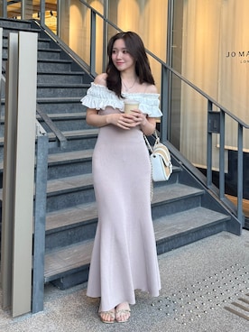 「rienda（リエンダ）のアイテム」を使った、riendaofficialさん（レディース・153cm）の春コーディネート