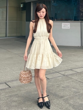 riendaofficialさん（レディース・160cm）の夏コーディネート