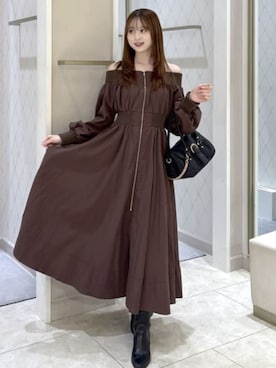 riendaofficialさん(レディース・160cm)の秋コーディネート