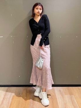 riendaofficialさん（レディース・165cm）の春コーディネート