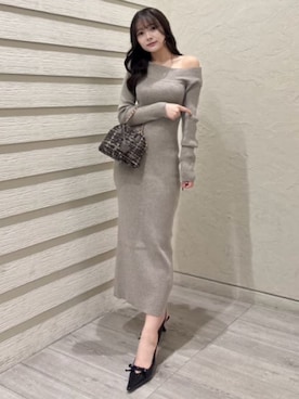 「rienda（リエンダ）のアイテム」を使った、riendaofficialさん（レディース・158cm）の秋コーディネート