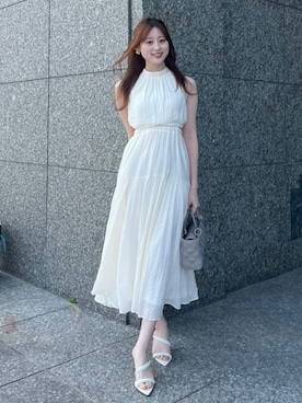 「きれいめスタイル」｜riendaofficialさん（レディース・160cm）の夏コーディネート