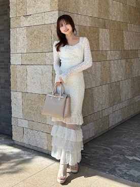 riendaofficialさん（レディース・160cm）の春コーディネート