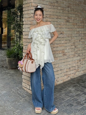 riendaofficialさん(レディース・154cm)の夏コーディネート