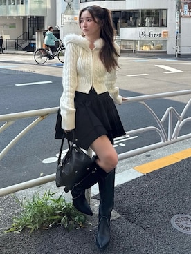 riendaofficialさん(レディース・153cm)の秋コーディネート